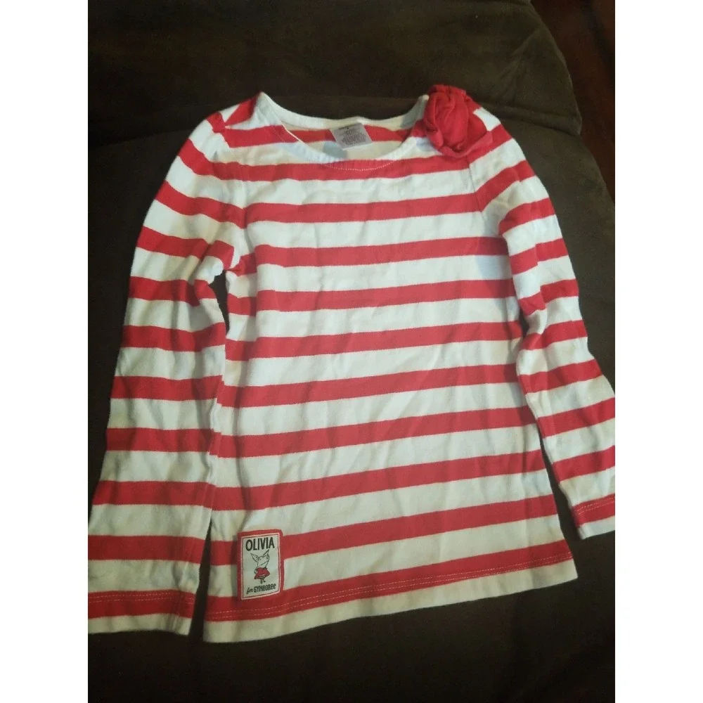 Olivia for gymboree striped shirt 4